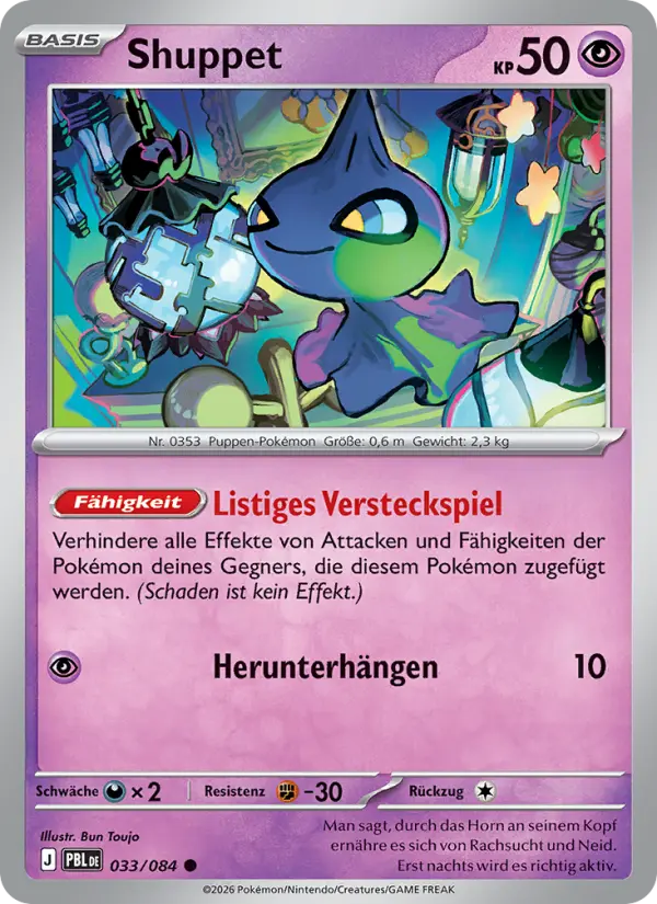 Shuppet — Dunkelnacht Nr. 033