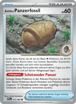Antikes Panzerfossil – Dunkelnacht Nr. 072