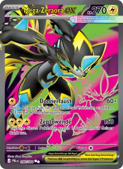 Mega-Zeraora-ex – Dunkelnacht Nr. 098