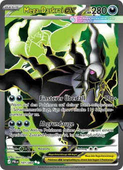 Mega-Darkrai-ex – Dunkelnacht Nr. 101