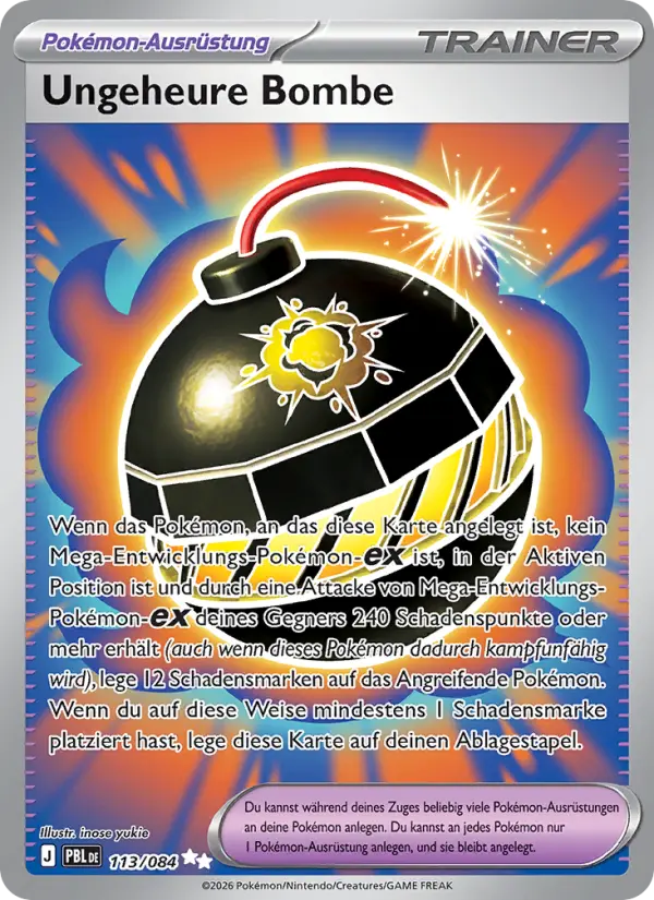 Ungeheure Bombe — Dunkelnacht Nr. 113