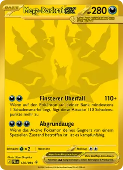 Mega-Darkrai-ex – Dunkelnacht Nr. 120