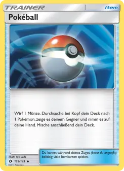 Pokéball – Sonne & Mond Nr. 125