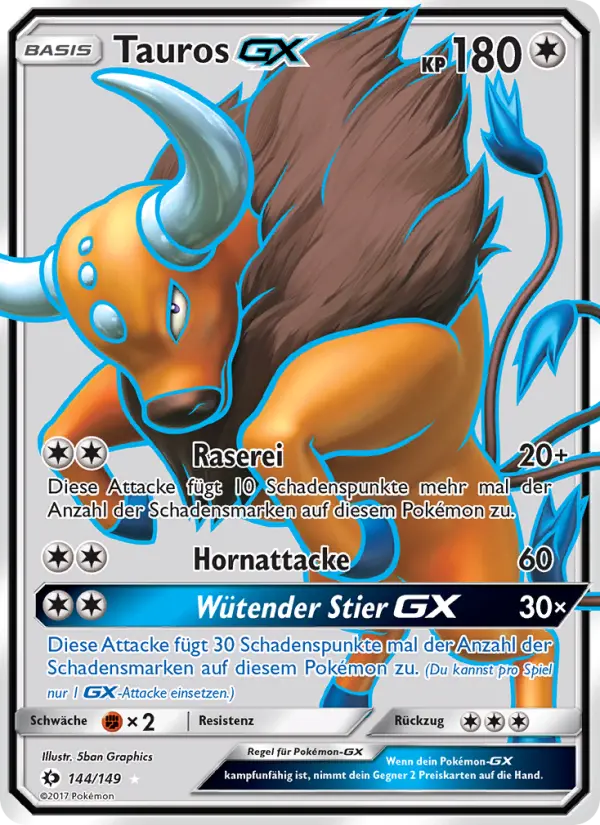 Tauros GX card image