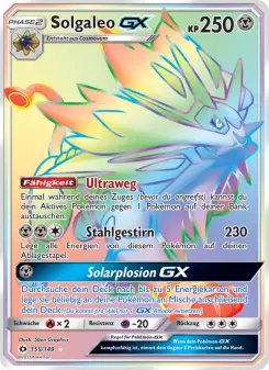 Solgaleo GX – Sonne & Mond Nr. 155