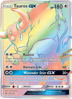 Tauros GX – Sonne & Mond Nr. 156