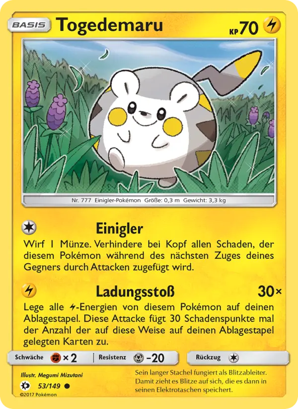 Togedemaru card image