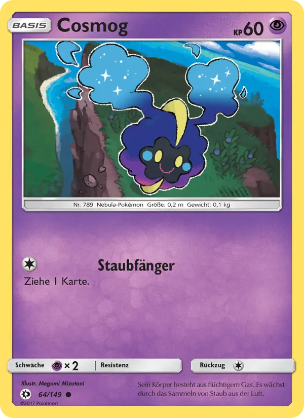 Cosmog card image