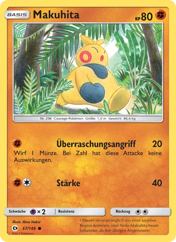 Makuhita card image