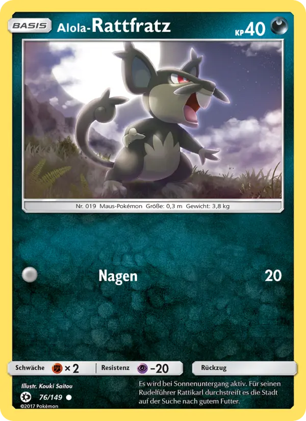 Alola-Rattfratz card image