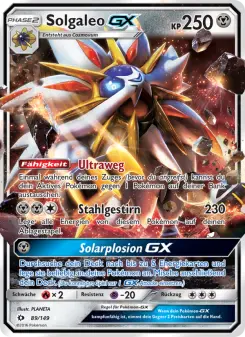Solgaleo GX – Sonne & Mond Nr. 89