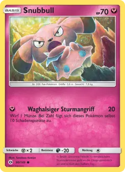 Snubbull – Sonne & Mond Nr. 90