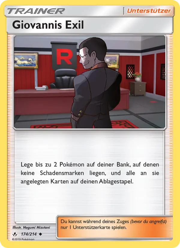 Giovannis Exil card image