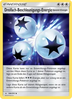 Dreifach-Beschleunigungs-Energie – Kräfte im Einklang Nr. 190