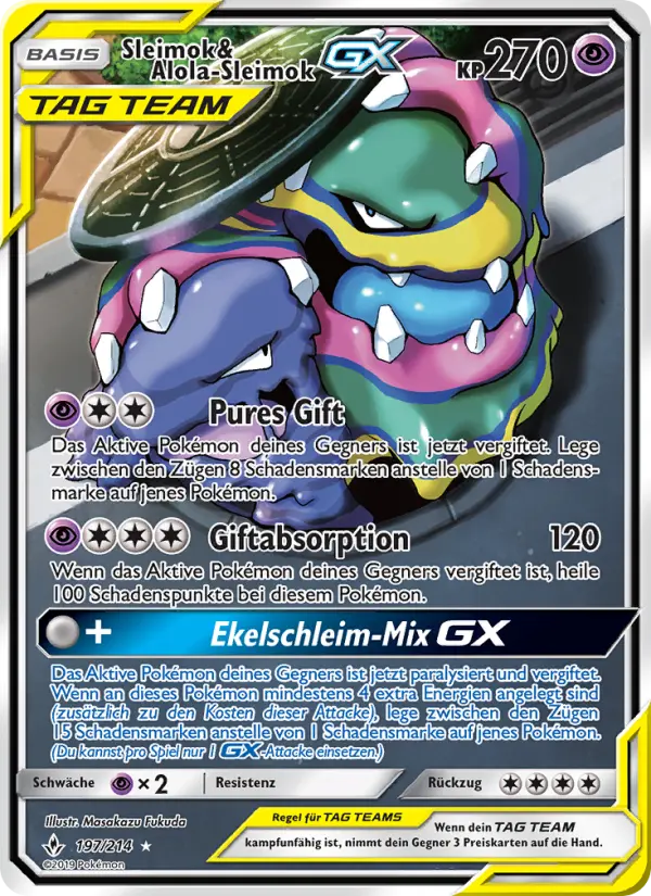 Sleimok & Alola-Sleimok GX card image