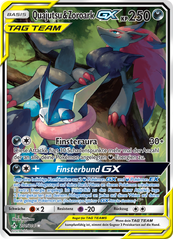 Quajutsu & Zoroark GX