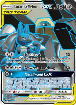 Lucario & Melmetal GX – Kräfte im Einklang Nr. 203