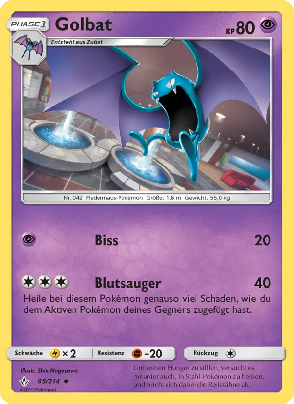 Golbat card image
