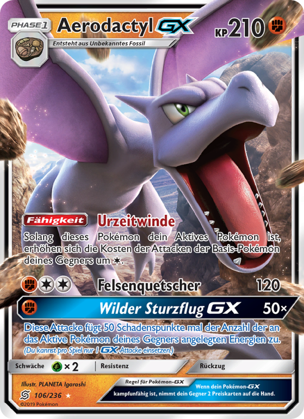 Aerodactyl GX