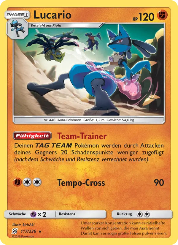 Lucario card image