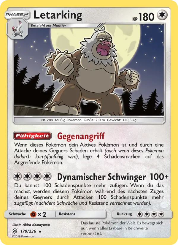 Letarking card image