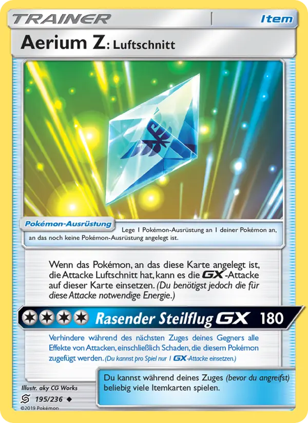 Aerium Z: Luftschnitt card image