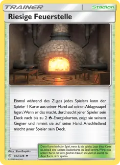 Riesige Feuerstelle – Bund der Gleichgesinnten Nr. 197