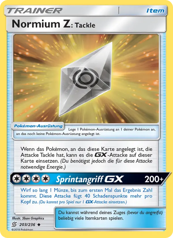 Normium Z: Tackle card image