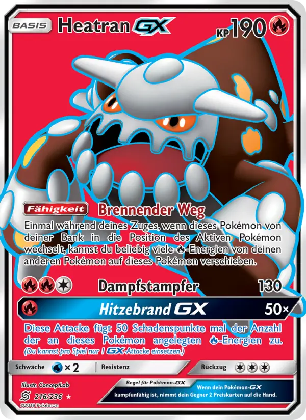 Heatran GX card image