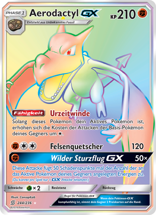 Aerodactyl GX