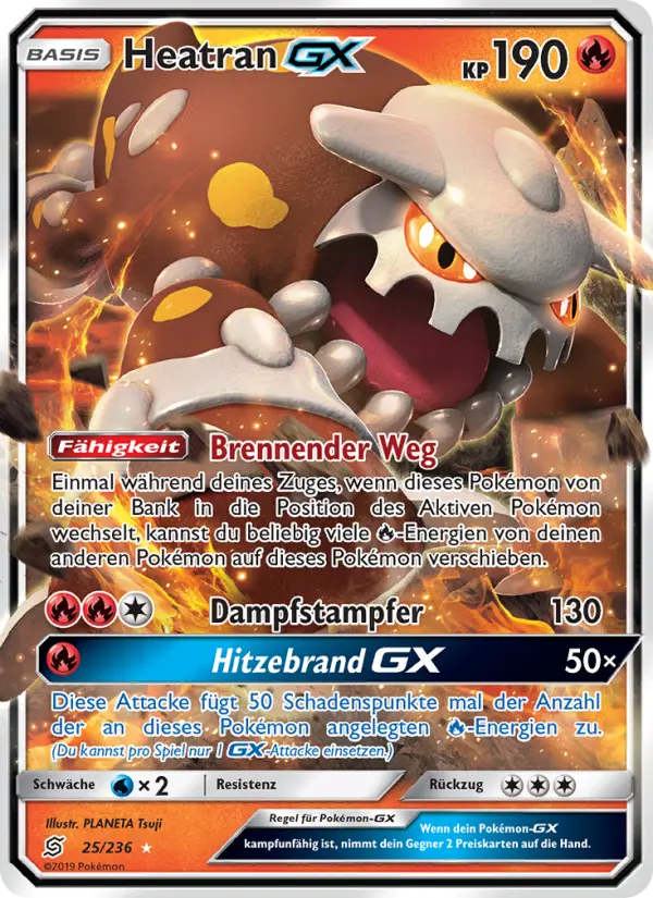 Heatran GX card image