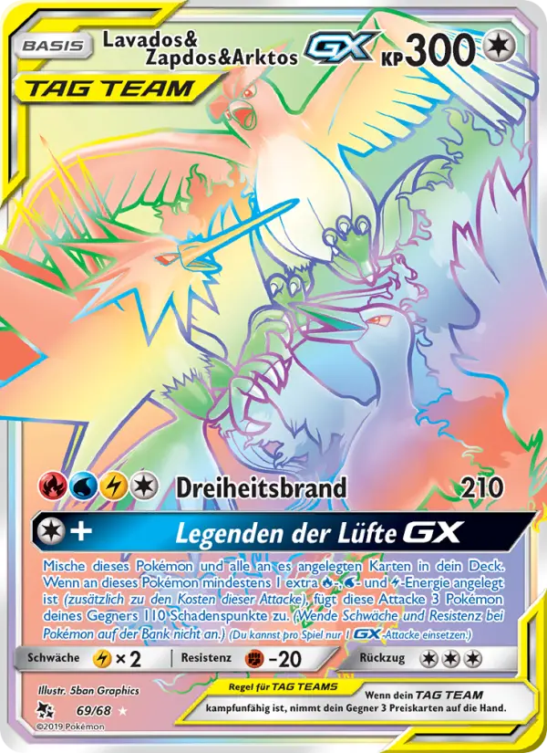 Moltres & Zapdos & Articuno GX
