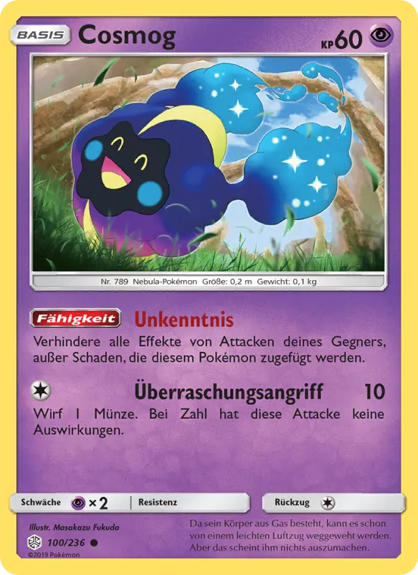 Cosmog card image
