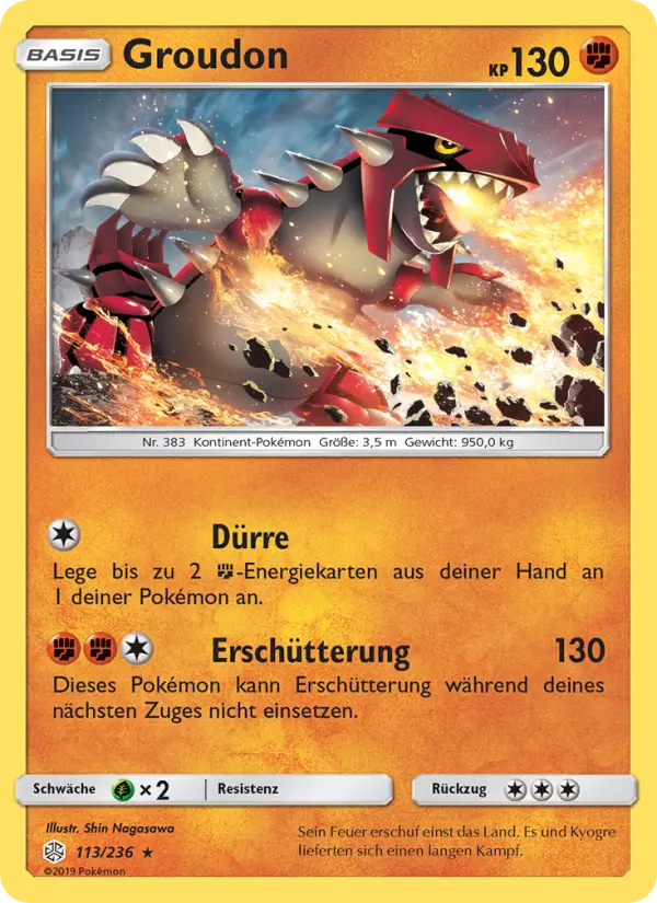 Groudon card image