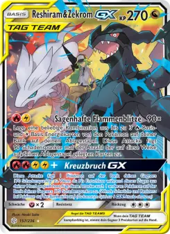 Reshiram & Zekrom GX – Welten im Wandel Nr. 157