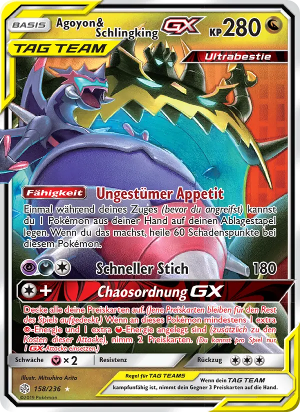 Agoyon & Schlingking GX card image