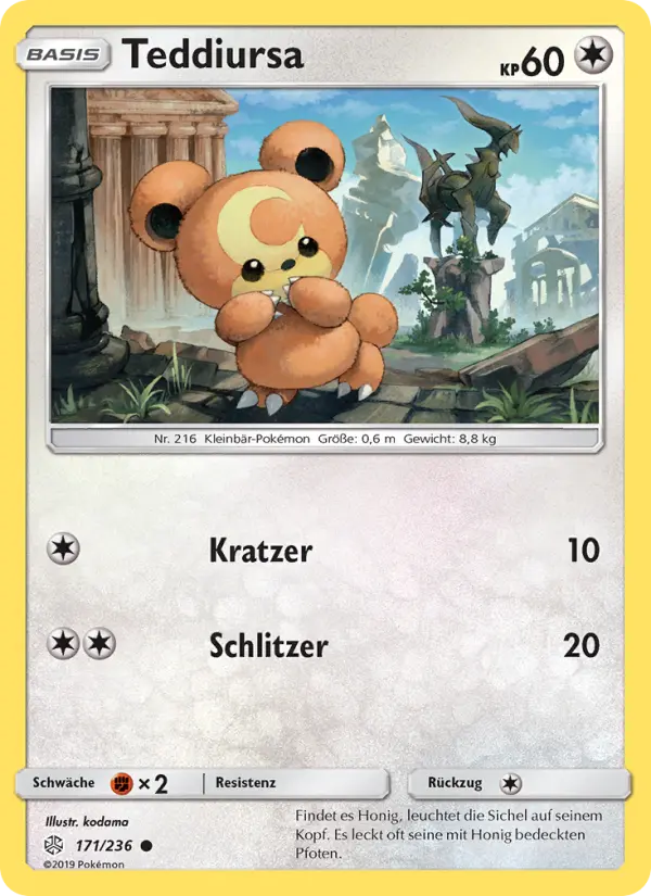 Teddiursa card image