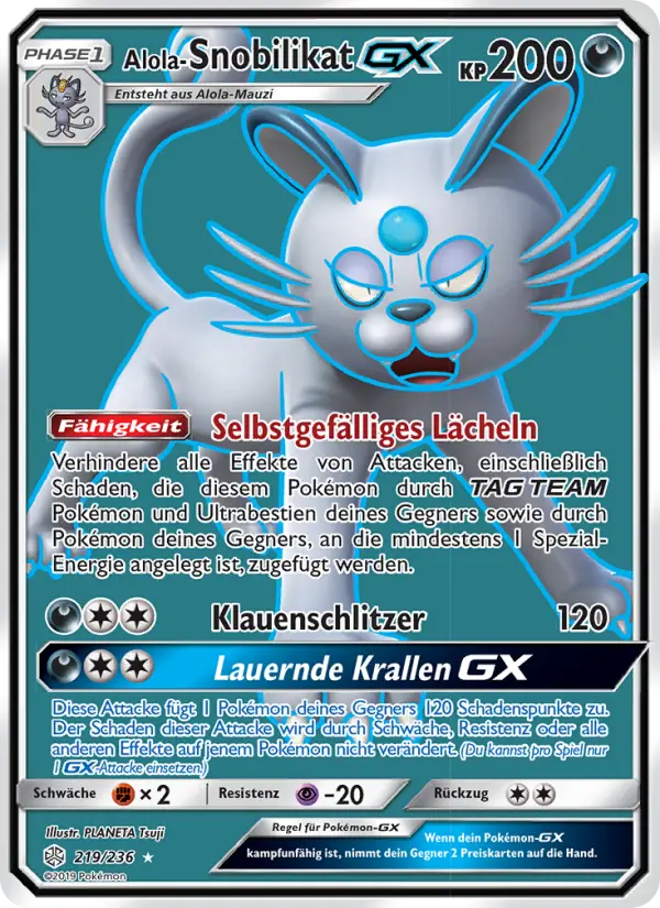 Alola-Snobilikat GX card image