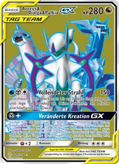 Arceus & Dialga & Palkia GX – Welten im Wandel Nr. 220
