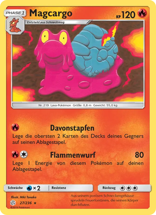 Magcargo card image