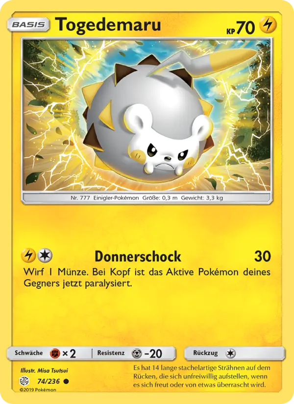 Togedemaru card image