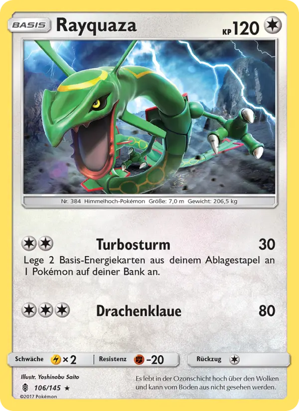 Rayquaza card image