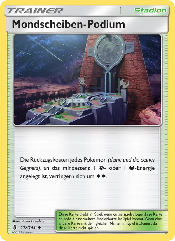 Mondscheiben-Podium card image