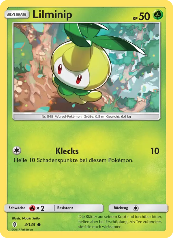 Lilminip Pokemon card
