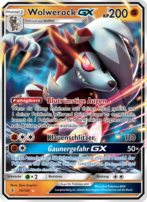 Wolwerock GX card image