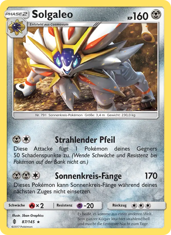 Solgaleo card image