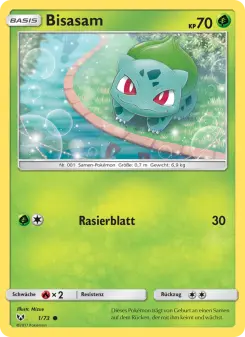 Bisasam – Schimmernde Legenden Nr. 1