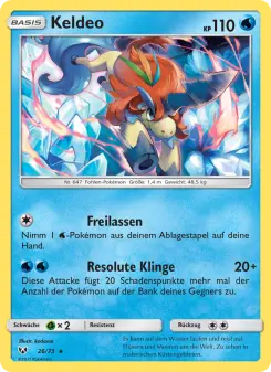 Keldeo – Schimmernde Legenden Nr. 26