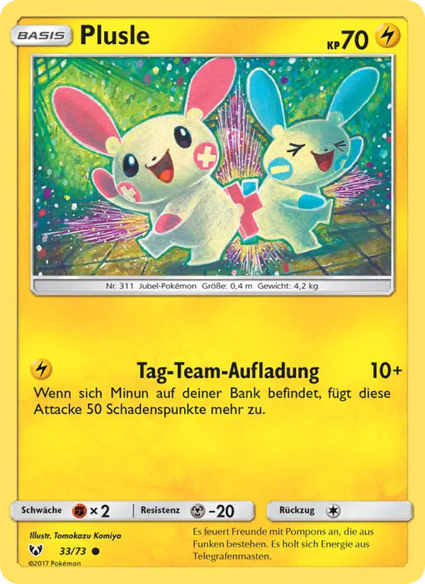 Plusle card image