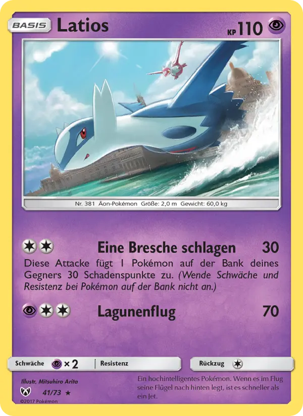 Latios card image